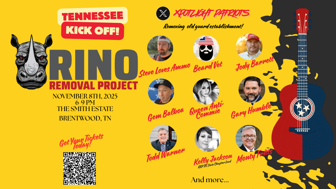 🇺🇸 Defending Tennessee: The RINO Removal Project Fundraiser