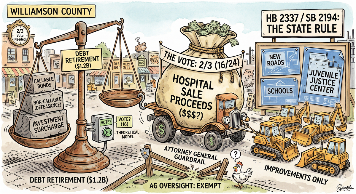 The Billion-Dollar Question: Who Controls the Proceeds of a Williamson Health Sale?