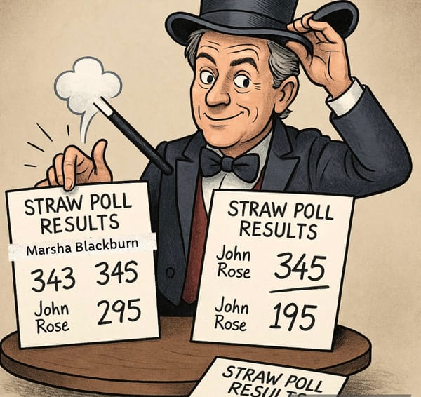 Straw Poll Shake-Up: 100-Vote “Error” Casts Shadow Over Record-Breaking Davidson County GOP Picnic