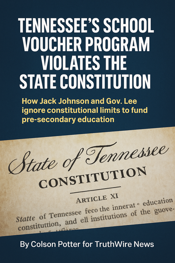 Power, Authority, and the Tennessee Constitution