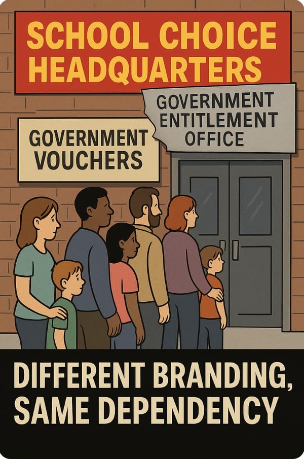 The War on Grassroots Conservatives Who Refuse the False Conservative Label on Vouchers