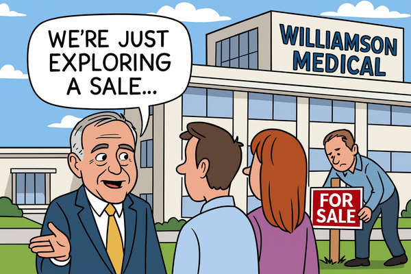 Williamson Health’s “Strategic Planning” Leaves Out Key Facts About the Hospital’s Quiet Sale Process