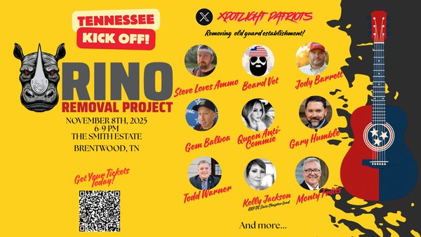 🇺🇸 Defending Tennessee: The RINO Removal Project Fundraiser