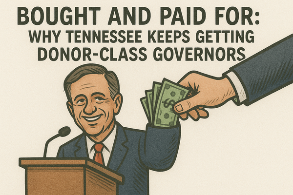 Bought and Paid For: Why Tennessee Keeps Getting Donor-Class Governors