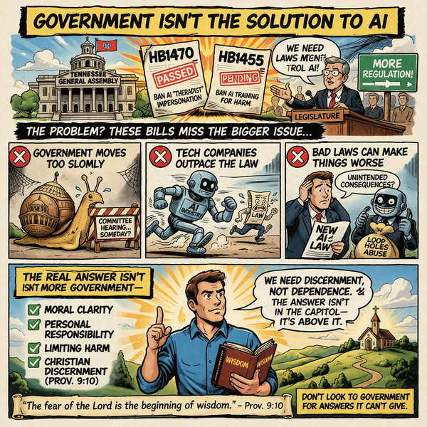 Government Isn't the Solution to AI
