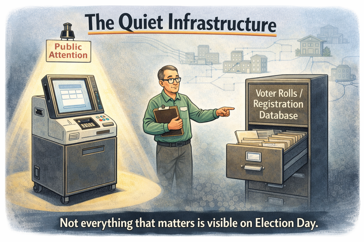 Voting Machines Get the Spotlight. Cybersecurity Experts Watch the Voter Rolls