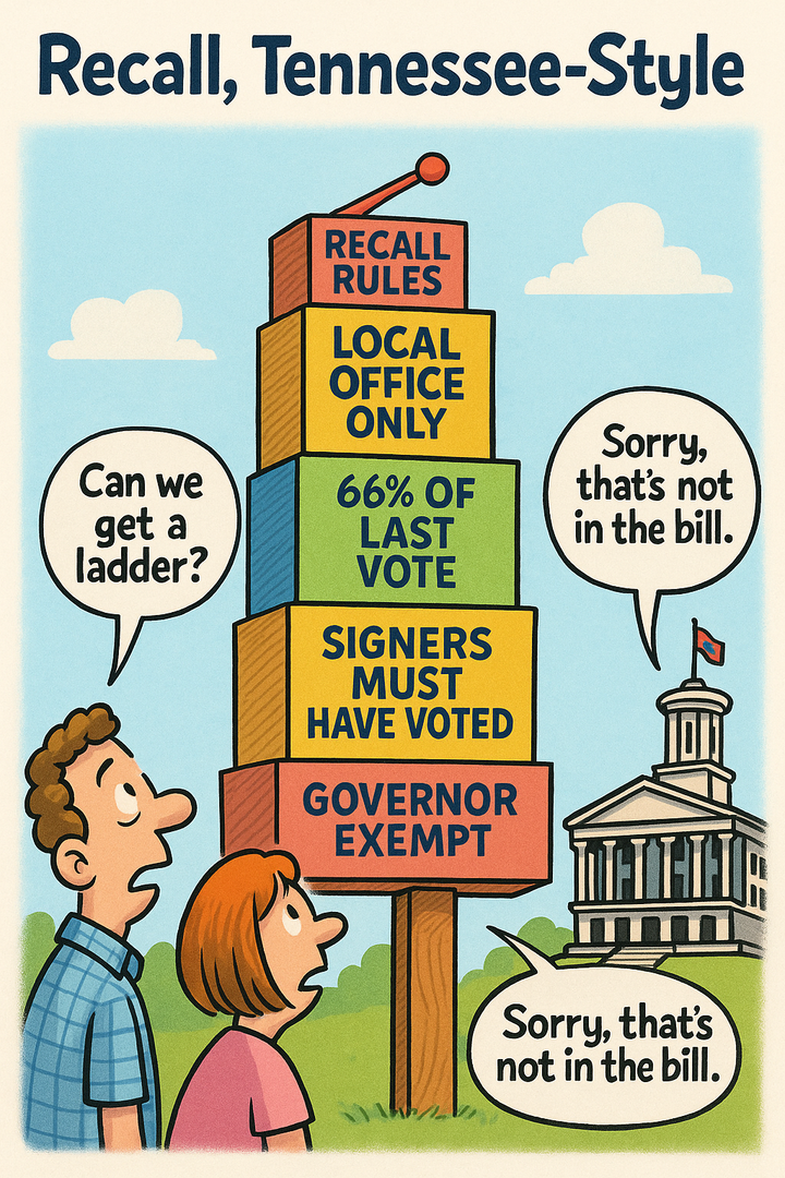 Why Tennessee Still Can’t Recall Its Politicians — And What Must Change in 2026