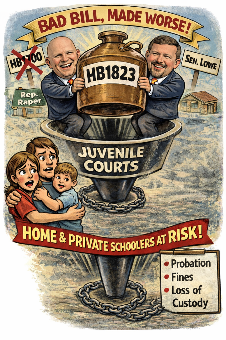 Two Bills, One Attack on Parents: HB1823